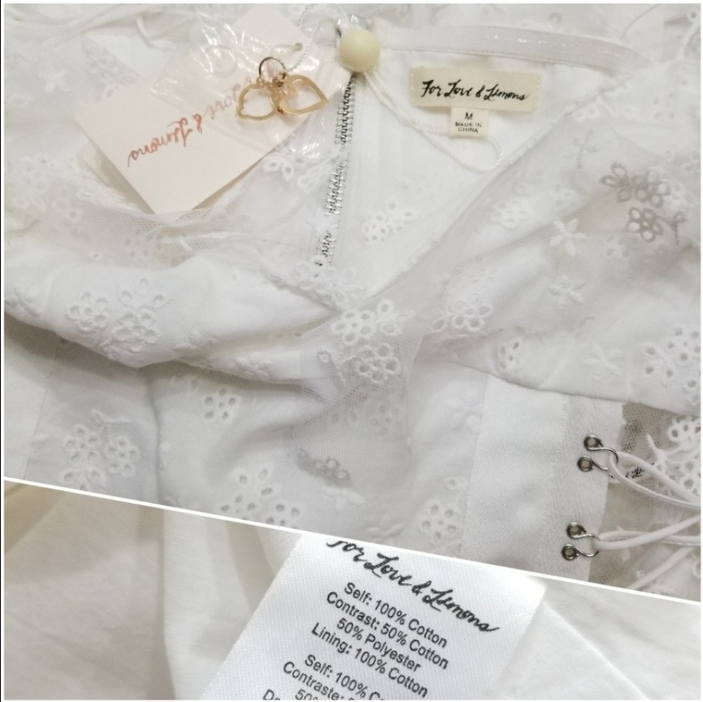 🍒NWT🍒 FL&L OFF SHOULDER DRESS - Picture 7 of 8